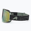 Síszemüveg Alpina Penken Q-Lite willow/ green matt/ gold 4