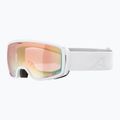 Síszemüveg Alpina Bivio QV white matt/ gold