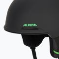 Gyerek sísisak Alpina Brix black/ neon matt 7
