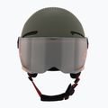 Gyerek sísisak Alpina Zupo Visor Q-Lite olive/ red matt 2