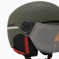 Gyerek sísisak Alpina Zupo Visor Q-Lite olive/ red matt 7