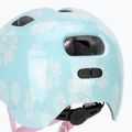 Gyerek kerékpáros sisak Alpina Ximo 2 Jr aqua rose flower gloss 7