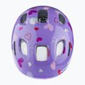 Gyerek kerékpáros sisak Alpina Ximo 2 Jr purple hearts gloss 12