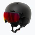 Gyerek sísisak Alpina Zupo 2 Visor Q-Lite black matte