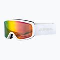 Síszemüveg Alpina Narkoja 2 Q-Lite white matt/pink s2
