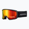 Síszemüveg Alpina Narkoja 2 Q-Lite black matt/red s2