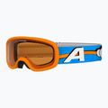 Gyerek síszemüveg Alpina Piney 2.0 orange/blue matt