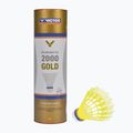 Tollaslabdák VICTOR Nylon Shuttle 2000 slow 6 szt. yellow