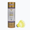 Tollaslabdák VICTOR Nylon Shuttle 2000 fast 6 szt. yellow