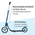 Hudora Bigwheel 215 robogó kék 14126 9