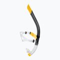 AquaFeel úszó snorkel fekete/sárga
