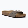 Női papucsok BIRKENSTOCK Madrid Birkibuc Regular stone