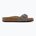 Női papucsok BIRKENSTOCK Madrid Birkibuc Regular stone 2