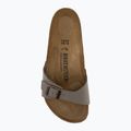 Női papucsok BIRKENSTOCK Madrid Birkibuc Regular stone 4