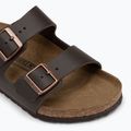 BIRKENSTOCK Arizona NL Regular sötétbarna flip-flopok 7