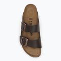 BIRKENSTOCK Arizona NL Narrow sötétbarna flip-flopok 5