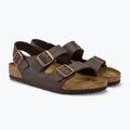 Szandál BIRKENSTOCK Milano BF Regular dark brown 4