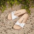 Papucs BIRKENSTOCK Madrid BF Narrow white 3