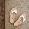 Papucs BIRKENSTOCK Madrid BF Narrow white 12