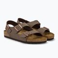 BIRKENSTOCK Milano BFBC Regular mokka szandálok 5