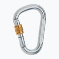 Karabiner EDELRID Steel HMS Screw silver