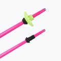 Gyerek síbot LEKI Racing neon pink/ black/ neon yellow 5