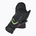 Gyerek síkesztyű LEKI WCR Team 3D Junior Mitt black/ ice lemon 2