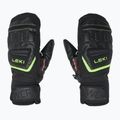 Gyerek síkesztyű LEKI WCR Team 3D Junior Mitt black/ ice lemon 4