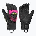 Síkesztyűk LEKI WCR Core TR black/neon pink/neon yellow