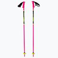 Gyermek síbotok LEKI Racing Kids rózsaszín 65044302