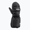 LEKI Gyermek sí kesztyű Little Eskimo Mitt hosszú fekete 650801401020 5