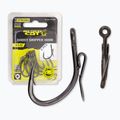 Black Cat Gripper Ghost Hooks DG bevonat 5db fekete 4553100