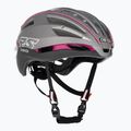 Kerékpáros sisak CASCO Speedairo 2 anthracite fuchsia