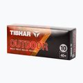 Pingponglabda Tibhar Outdoor Balls 10 db white