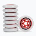 Powerslide PS One Spacer/Bearings 8-Pack 8 db-os görkorcsolya kerekek piros 905302 2