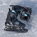 Gyerek korcsolya Playlife Glacier black 9