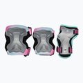 Powerslide Kids Pro Set szürke/rózsaszín