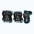 Powerslide Kids Pro Set fekete/kék gyermekvédő szett
