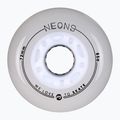 Görkorcsolya kerekek Powerslide Neons LED 72 mm/85A 4 pcs. white