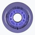 Görkorcsolya kerekek Powerslide Neons LED 72 mm/85A 4 pcs. lilac