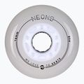 Görkorcsolya kerekek Powerslide Neons LED 76 mm/85A 4 pcs. white