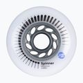 Görkorcsolya kerekek Powerslide Spinner 90 mm/88A 4 pcs. white