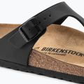 BIRKENSTOCK Gizeh BF keskeny flip flop fekete 8