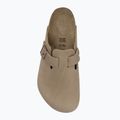 BIRKENSTOCK Boston LEOI Regular tabacco barna flip-flopok 5