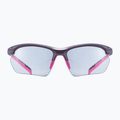 Napszemüveg UVEX Sportstyle 802 V Small purple pink matt/smoke 2