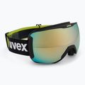 Síszemüveg UVEX Downhill 2100 CV Race black matt/mirror gold clear
