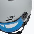 sísisak UVEX Wanted Visor rhino matte/mirror blue/smoke 8