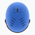 Gyerek sísisak UVEX Rocket Visor Jr blue matt/mirror blue/smoke 4