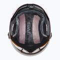 Gyerek sísisak UVEX Rocket Visor Jr pink confetti matt/mirror silver/lasergold lite 5