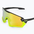 Kerékpáros szemüveg UVEX Sportstyle 231 fekete/zöld S5320652616 5